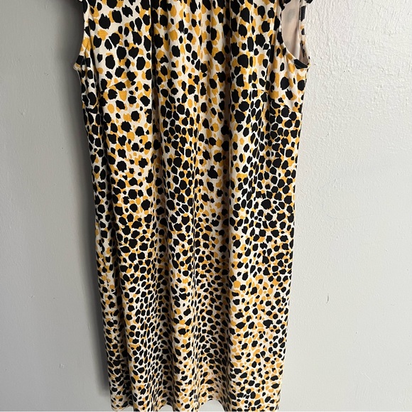 Ann Taylor Factory NWT Mock Neck Cheetah Print Shift Dress XS - Picture 7 of 14